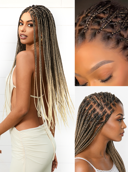 [New Arrival] Salon Braids HD Lace Knotless Wig ✨