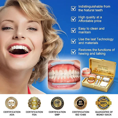⚡ 🌎Ends Today: 70% OFF! ⏰ Medical Full Denture with Strong Suctiond